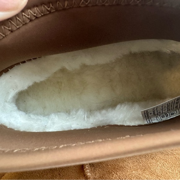 NIB UGG Classic Mini Dipper Platform Boots Chestnut Sz 9 Cozy Chic Trendy - Picture 6 of 9